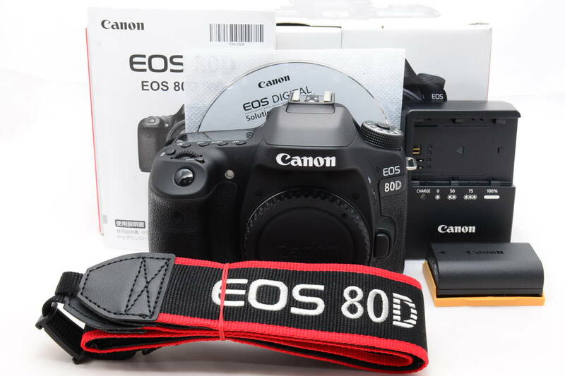 【限定ラスト１点限り】　シャッター回数僅か36回★　キャノン　Canon デジタル一眼レフカメラ EOS 80D ボディ EOS80D
