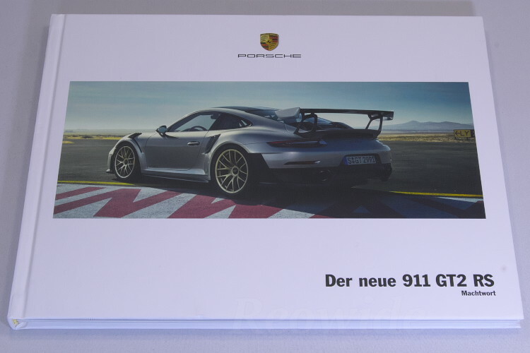 ポルシェ 911 (991-2) GT2 RS ハードカバー カタログ 英語 2017