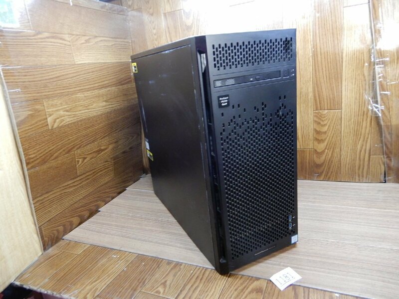 ☆1181☆Xeon E5-2603 v4★8GBメモリ★300GBハードディスク X2台★DVDROM★HP★タワー型サーバーパソコン★PROLIANT ML110 Gen9