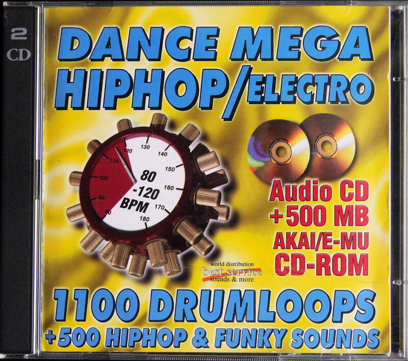 サンプリングCD DANCE MEGA HIPHOP / ELECTRO ダンス・メガ・ヒップホップ&エレクトロ 送料230円