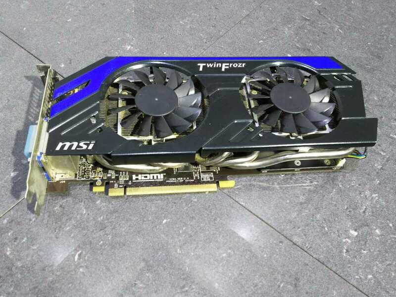 【中古動作品】管Y183 msi Twin Frozr グラフィックボード