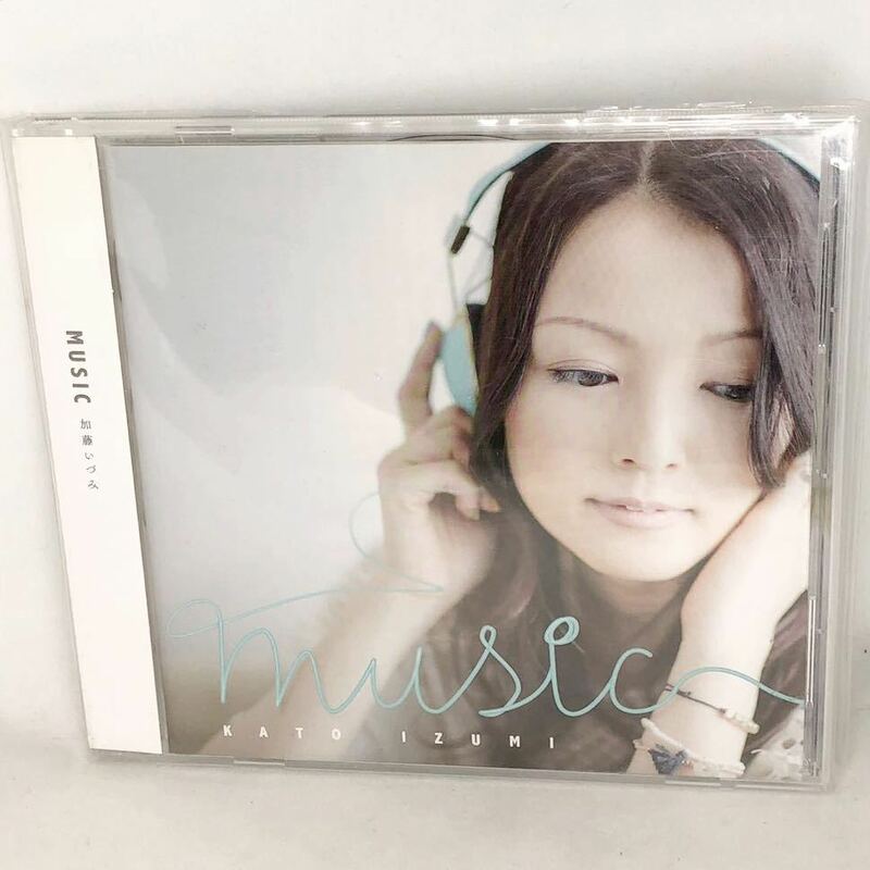 加藤いづみ　加藤いづみ　『MUSIC』（ミュージック）　14thアルバム　帯付良品　FQCA1020 2015年初売　高橋研プロデュース