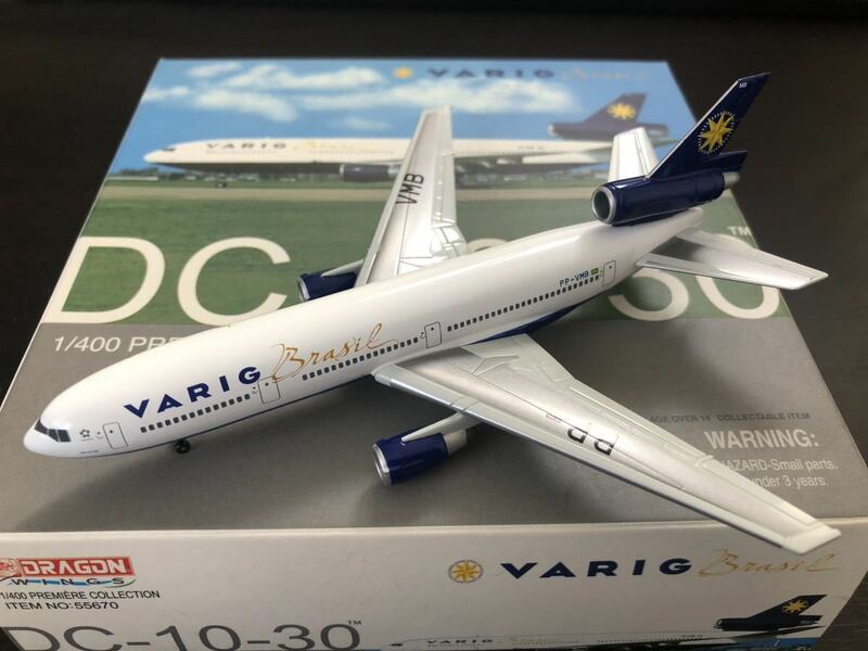 Dragon Wings 1/400 DC-10-30F VARIG Brazil PP-VMB