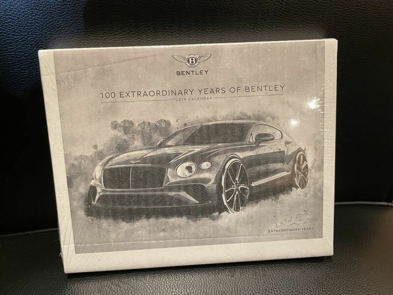 新品未開封　ベントレー１００周年　カレンダー