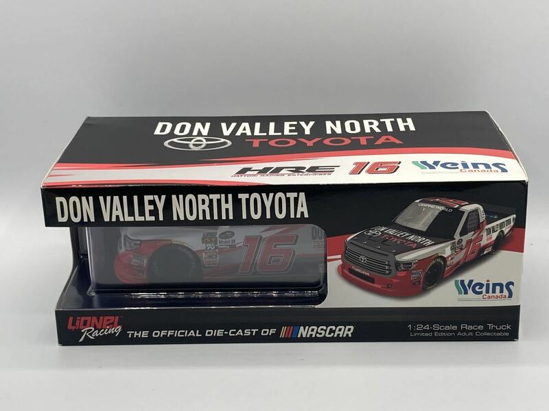 即決有★Lionel 1/24 Toyota Tundra トヨタ タンドラ Truck Don Valley North TOYOTA #16 Brett Moffitt 2018 NASCAR ナスカー★ミニカー