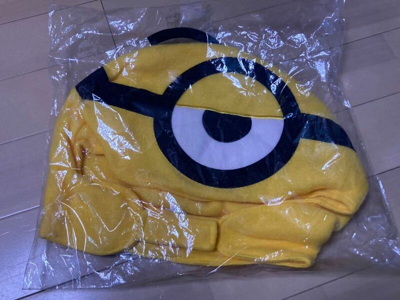 【定価2480円】新品 正規品 ライセンス品 MINION ミニオン ぬいぐるみ帽子 /USJ ユニバ 着 コスプレ 大人 フリーサイズ aa