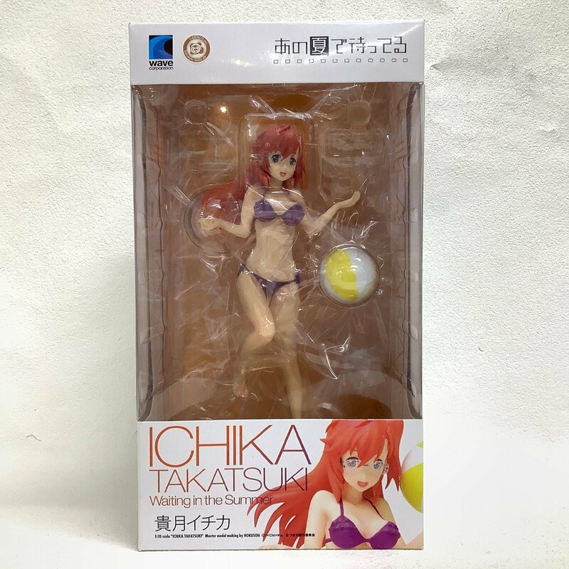 フィルムはがれ 1/10 スケール BEACH QUEENS TREASURE FIGURE COLLECTION あの夏で待ってる 貴月イチカ wave ビーチクイーンズ