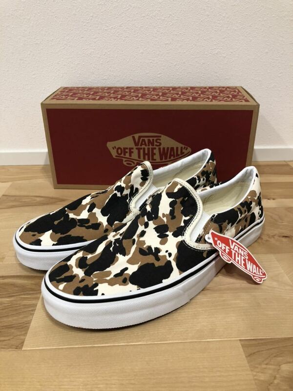 VANS バンズスリッポン カウ柄　アニマル　29cm