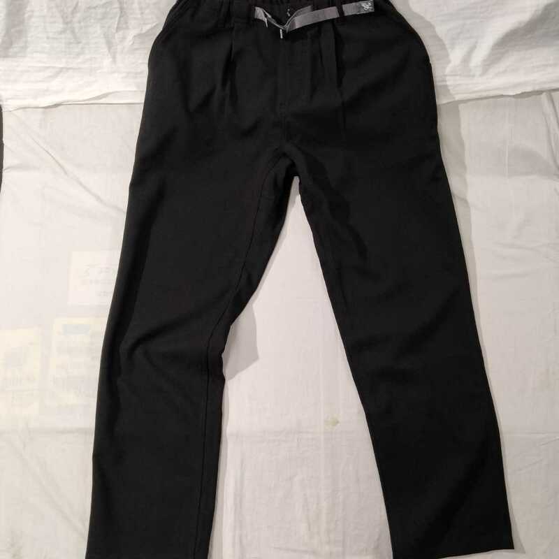 GRAMICCI グラミチ matrix loose tapered pant マトリックス　ルーズ　テーパード　パンツ　黒　ブラック　black サージ織　ワイド　wide 