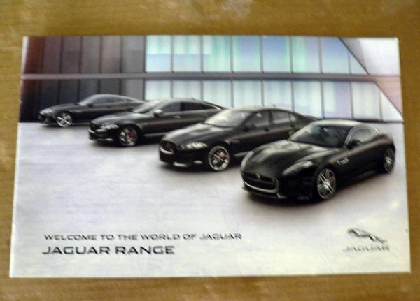 【カタログ】JAGUARジャガー　「JAGUAR RANGE」2014年ラインナップモデルカタログ