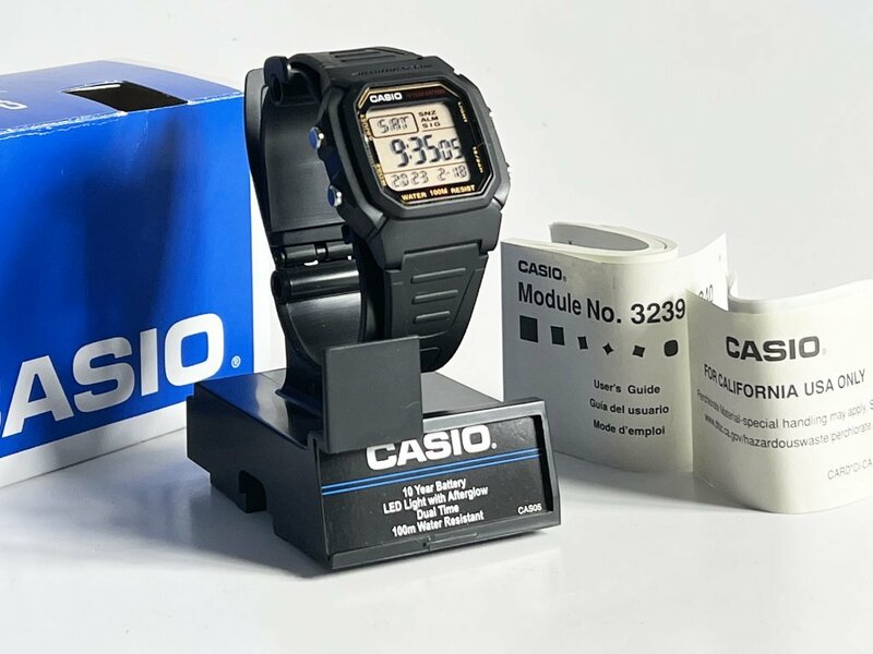 50258□腕時計 カシオ スタンダード W800H 日本未発売 箱有