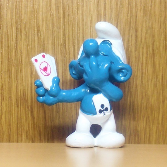 スマーフ　フィギュア　トランプ　PVC　Smurf 　アメトイ　アメリカ　トイ