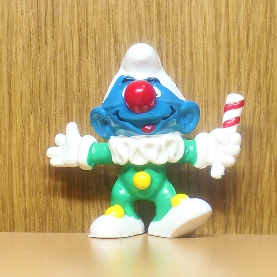 スマーフ　フィギュア　ピエロ　PVC　Smurf 　アメトイ　アメリカ　トイ