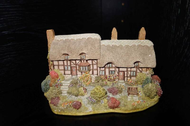 リリパットレーン lillyput Lane Anne Hathaway's Cottage 英国製ミニチュアハウス 箱&Deed付き