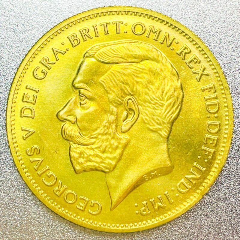 ジョージ5世 2ポンド金貨 1911年　レプリカコイン