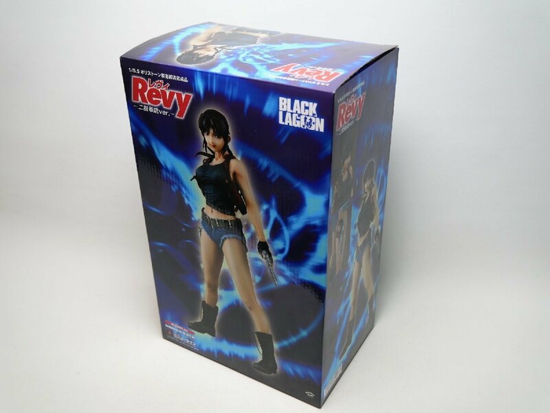 ニューライン ブラックラグーン レヴィ BLACK LAGOON REVY 二挺拳銃ver. 1/5.5 フィギュア 未開封品