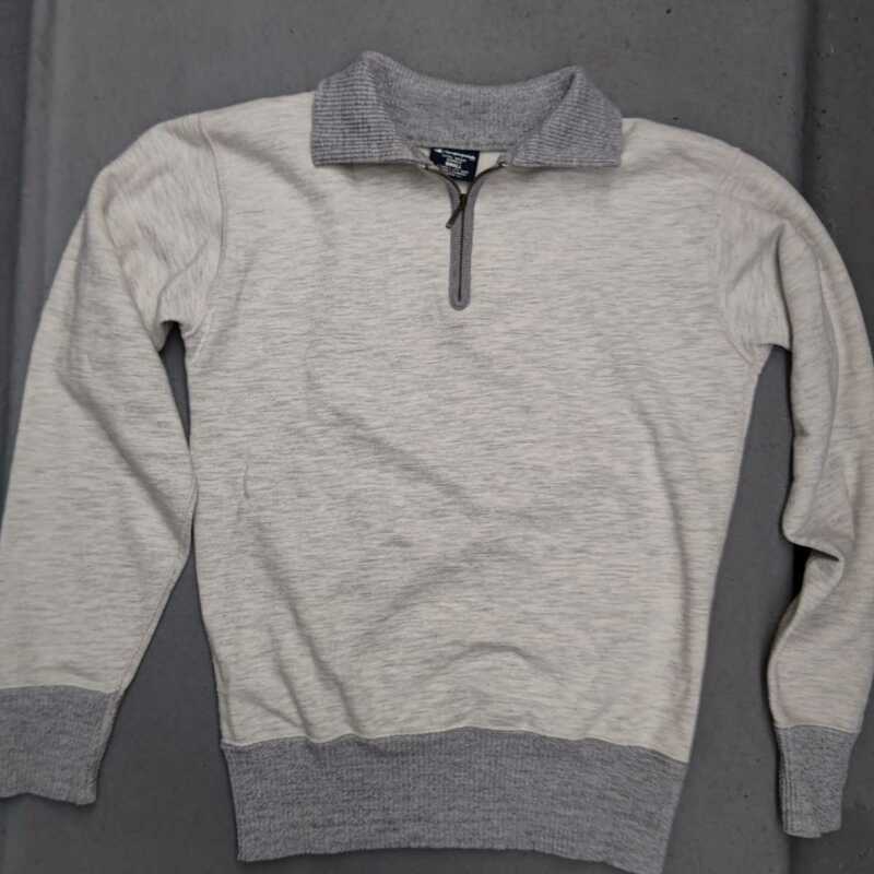 Champion extra weave warmup ハーフジップ スウェット【S】グレー チャンピオン SWEAT 