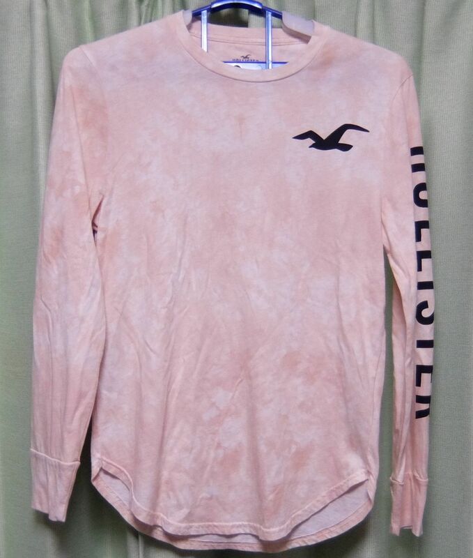 ホリスター　長袖Tシャツ　XS（S位）　HOLLISTER　少難有り　中古