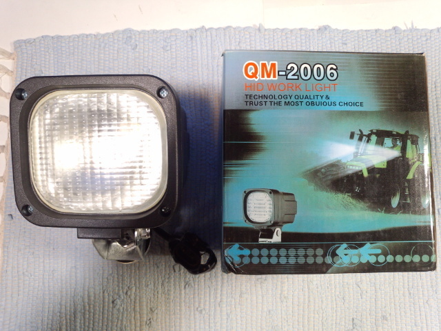 ■ワークライト ヘッドライト HID 点灯確認 ■12V/35W or 24V?/55W? [QM-2006]■60サイズ