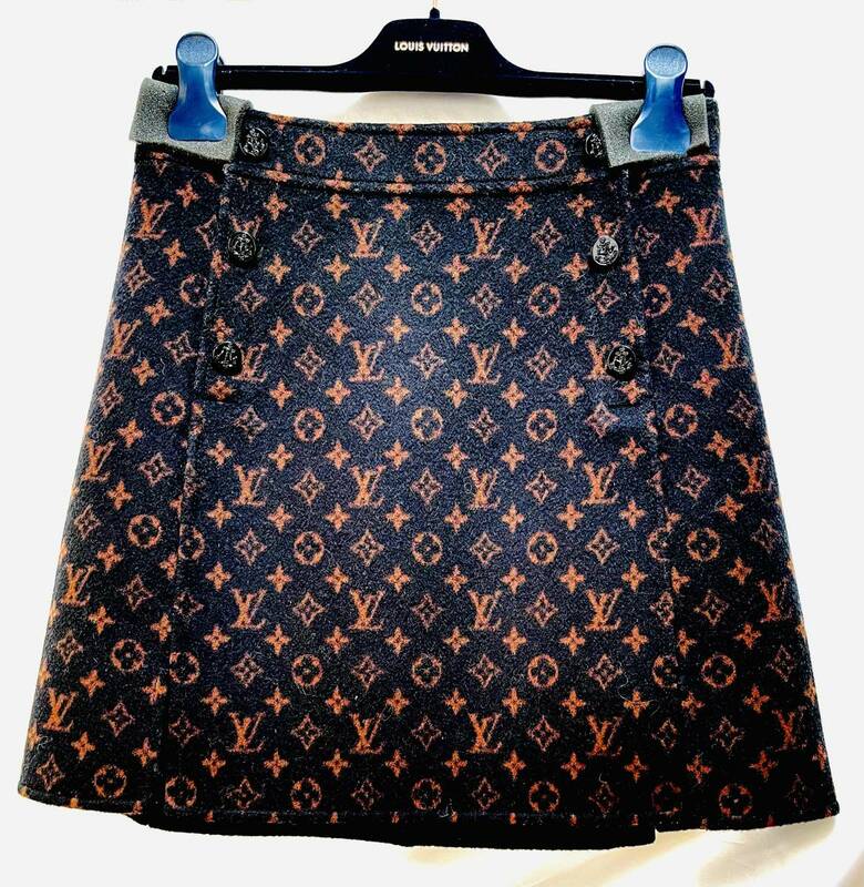 【ヴィトン】ルイ　ヴィトン　ミニ　スカート　LOUIS VUITTON【美品】