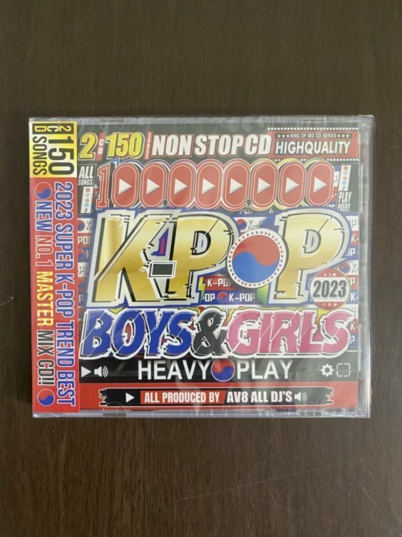 【送料無料】K-POP HEAVY PLAY BOYS&GIRLS -OFFICIAL MIXCD- KPPO-001 MKD-93