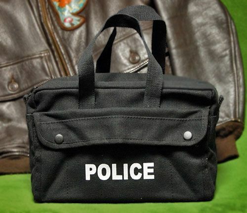 メカニック ツール バッグ メンズ 浅 工具バッグ 工具箱 ROTHCO/ロスコ POLICE ロゴ /ブラック 黒