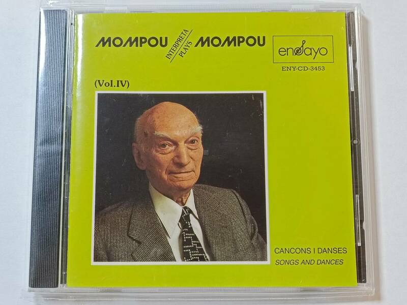 【未開封】【クラシック CD】 モンポウ/Federico Mompou - Mompou Plays Mompou Vol. IV / ENY-CD-3453