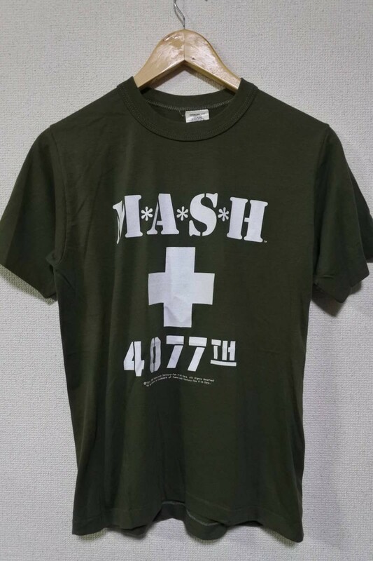80's MASH 4077th Vintage Movie Tee size M USA製 マッシュ テレビドラマ Tシャツ ビンテージ