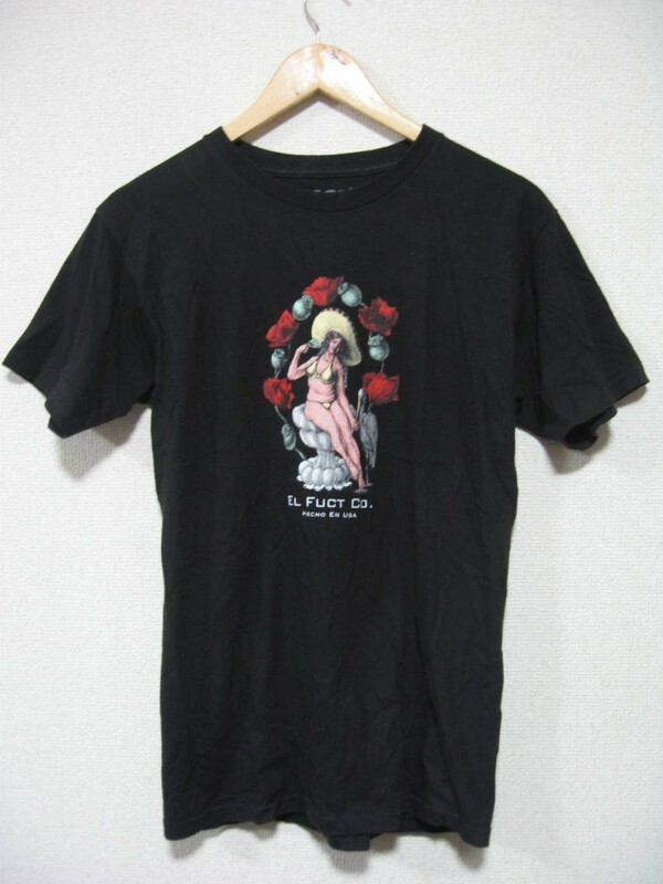 FUCT Maria Tee size S USA製 ファクト マリア Tシャツ ブラック