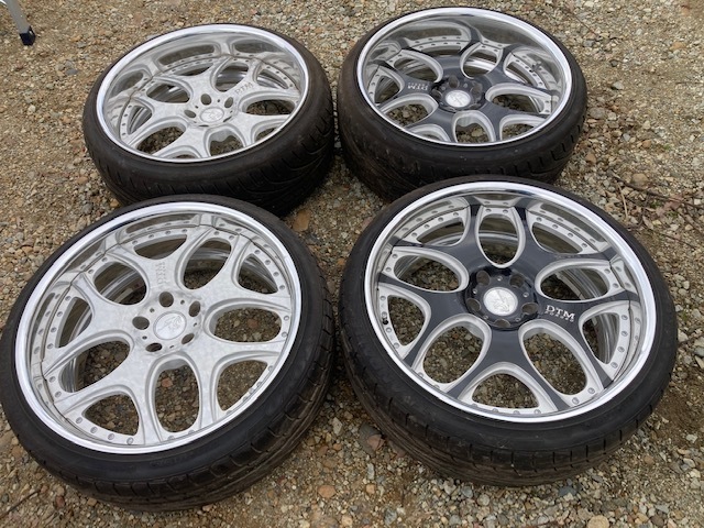 希少モデル★DTM FORGED★20インチ/9.0J PCD114.3-5H★25/-11ヴァルケンブラッシュド★中古