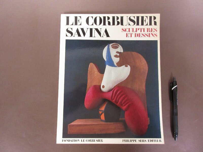 洋書　コルビジェ「立体作品とデッサン集」CORBUSIER　フランス　１９８４年　送料無料！