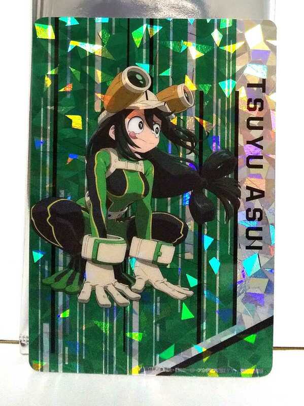 GIGO 僕のヒーローアカデミア キャンペーン カード キラ 蛙吹梅雨 送料84円～ 