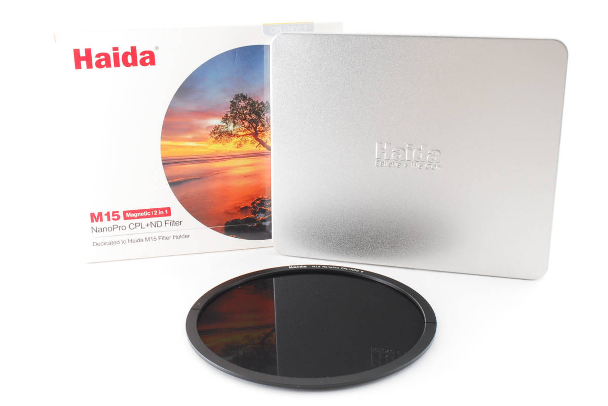 #2356 【極上品】 Haida ハイダ M15 マグネティックナノコーティング CPL ＋ ND0.9 フィルター