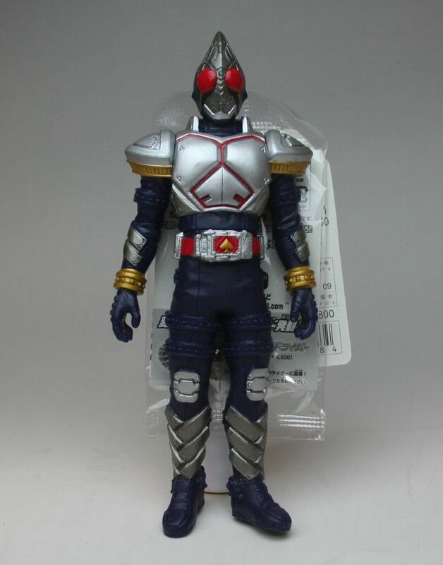 【送料込】バンダイ　レジェンドライダー　13　仮面ライダーブレイド　タグ・カード付未使用品　ソフビ人形