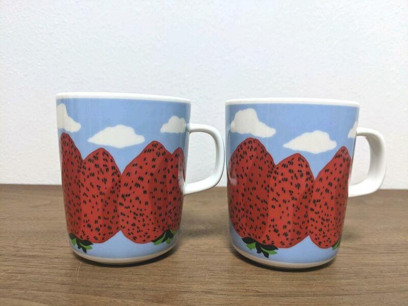 マリメッコ　marimekko　マグカップ　マンシッカヴォレット　2点　新品