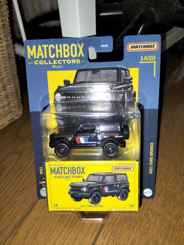 matchbox 2021 フォード・ブロンコ　「MATCHBOX COLLECTORS」