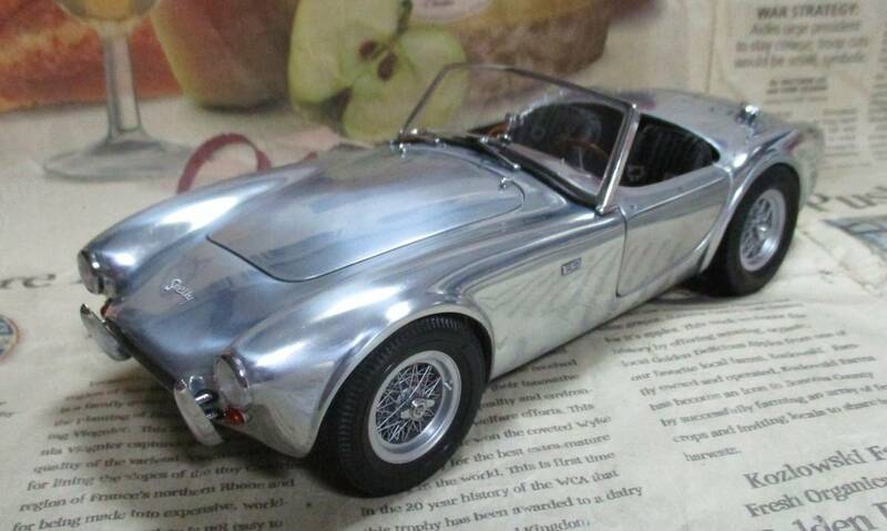 ☆激レア絶版*EXOTO*1/18*1962 Shelby Cobra 260 - The First Car アルミ*初代コブラ