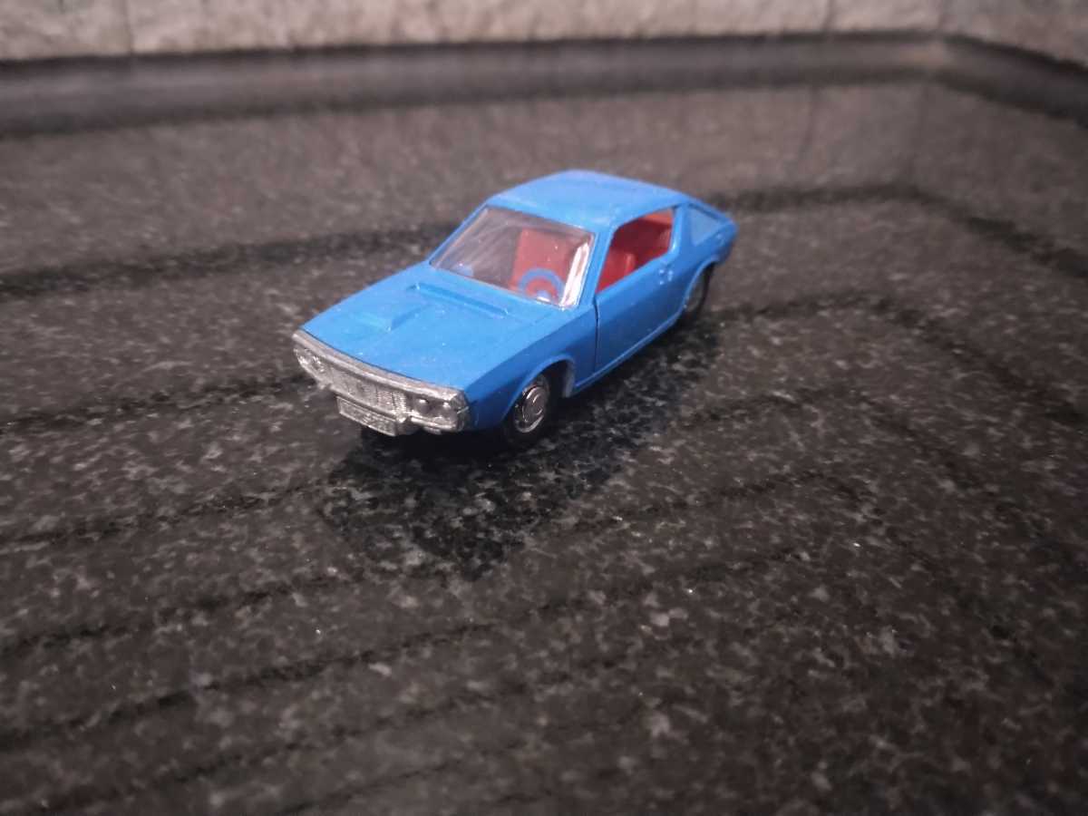 希少 シュコー schuco ルノー R17 RENAULT 青 ブルー ドイツ製 ミニカー フランス フランス車 古い レトロ 絶版 廃盤 昭和 セダン