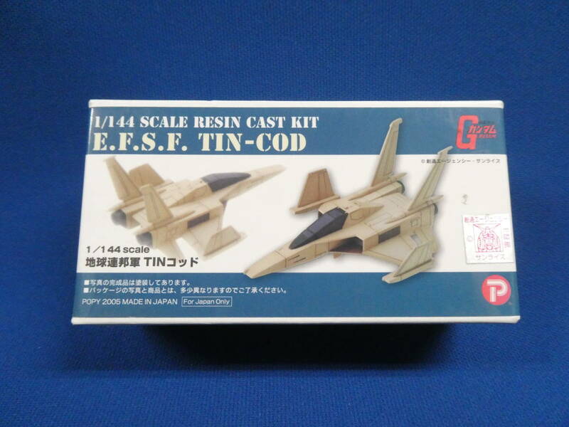 希少 B-CLUB 1/144 機動戦士ガンダム 地球連邦軍 TINコッド ポピー バンダイ E.F.S.F TIN-COD ガレージキット