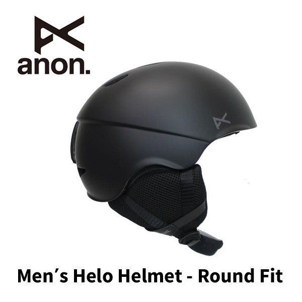 ☆送料無料！☆15％OFF☆ 22-23 【 anon 】アノン　MEN′S HELO HELMET - ROUND FIT ヘロー ヘルメット ラウンド フィットLサイズ　正規品