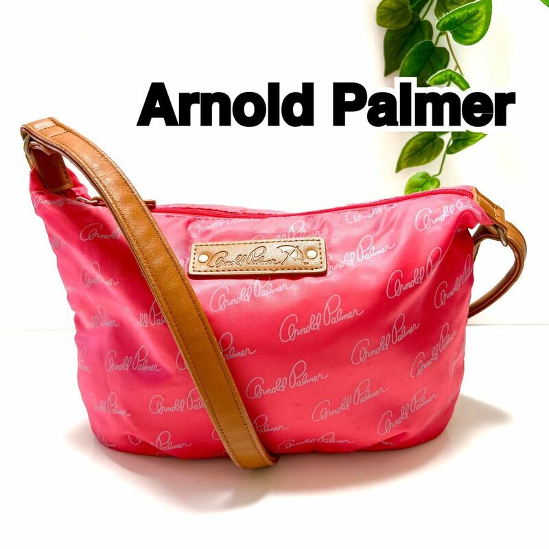 Arnold Palmer アーノルドパーマー ショルダーバッグ ピンク