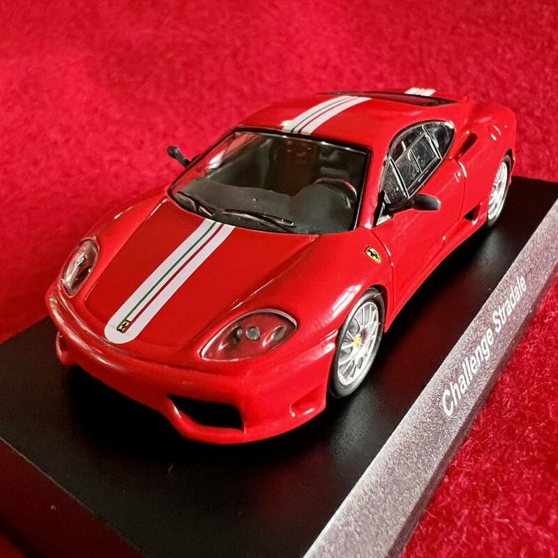 京商 1/64 Ferrari Challenge Stradale Red 改 内装塗装等 フェラーリ　チャレンジストラダーレ　赤
