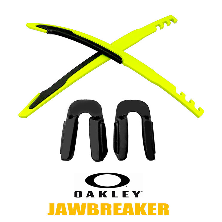 新品 オークリー ノーズパッド イヤーソック パーツ 101-652-009 Matte Ret Brn × Black Jawbreaker 対応モデル ジョウブレイカー OAKLEY