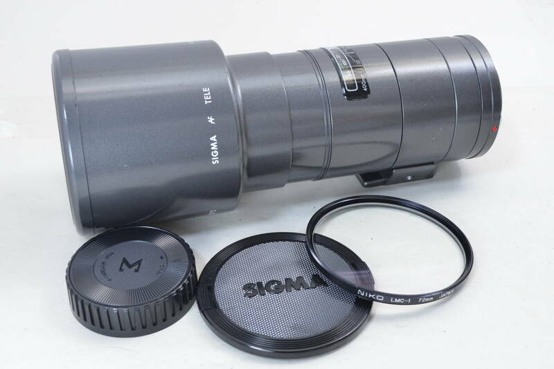 【ecoま】SIGMA AF TELE 400mm F5.6 MULTI-COATED for Aマウント(ソニーミノルタ用) オートフォーカスレンズ