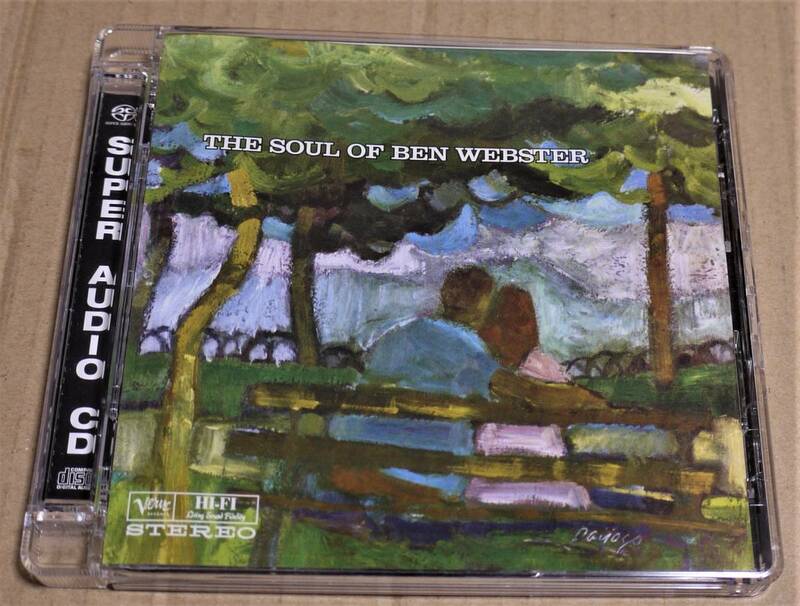 SACD「Soul of Ben Webster」　クリックポストの送料込み　　ベン・ウェブスター　アート・ファーマー　ミルト・ヒントン 