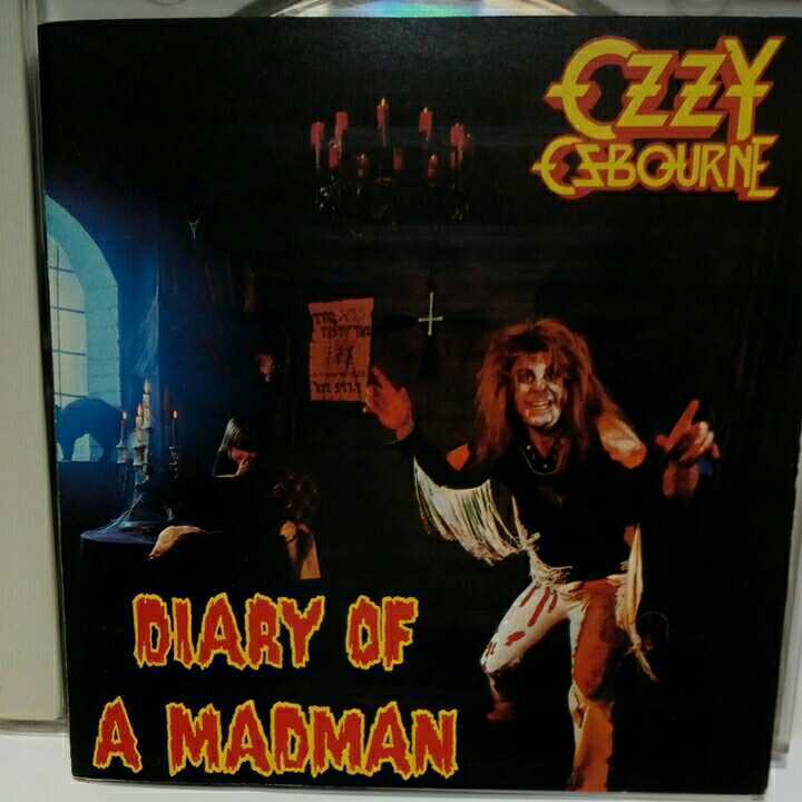 OZZY OSBOURNE「DIARY OF A MADMAN」国内盤 25DP 初期盤