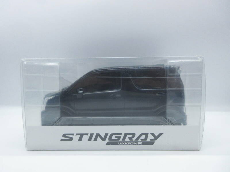 1/18 スズキ 新型ワゴンR スティングレー WAGONR カラーサンプル 非売品 ミニカー　ブルーイッシュブラックパール3