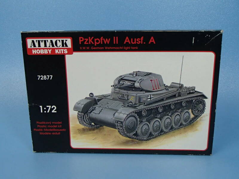 アタックホビー 1/72　II号戦車A型　No.AHK72877
