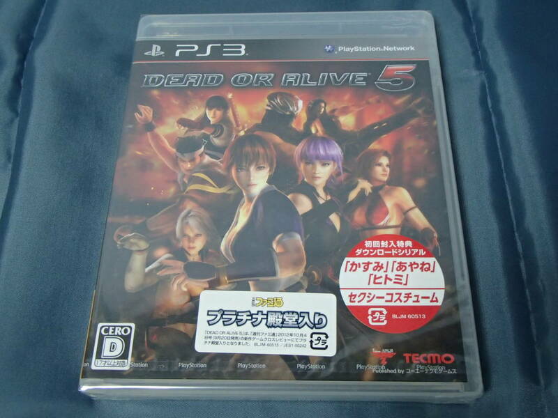 新品　 PS3　DEAD OR ALIVE 5