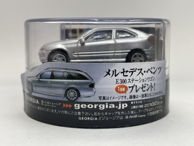 ■★ジョージア　メルセデス・ベンツ　ミニチュアカーコレクション　Mercedes-Benz C-Class（1/100scale）